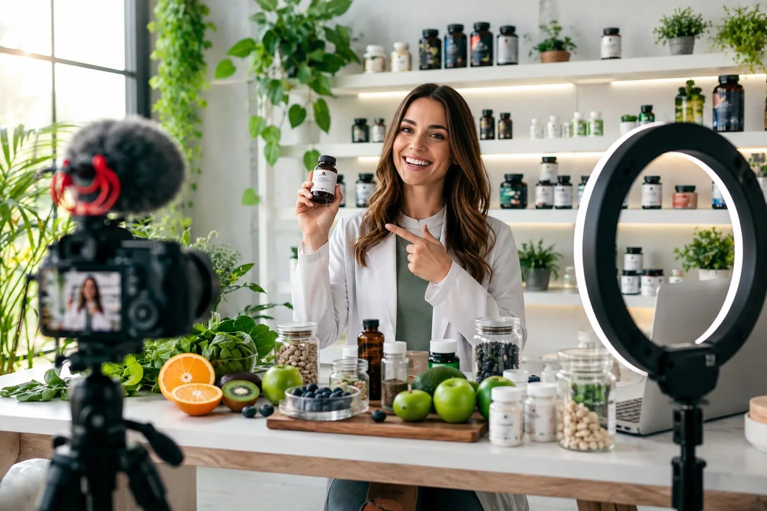 Les laboratoires de complements alimentaires sont-ils en train de devenir des médias