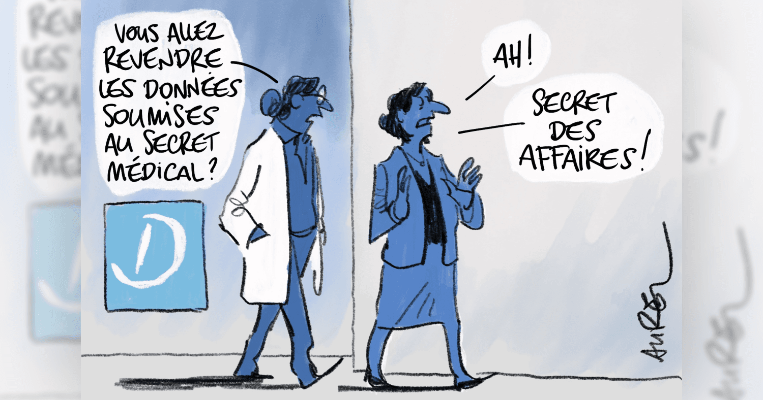 Intelligence artificilelle : Doctolib mythonne des partenariats avec les données des patients — Le Canard enchaîné